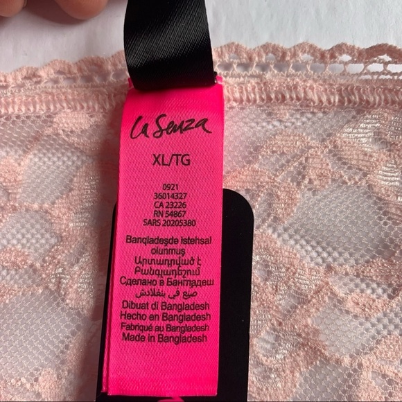 La Senza Lace Hipster Panties NWT XL - Picture 8 of 9